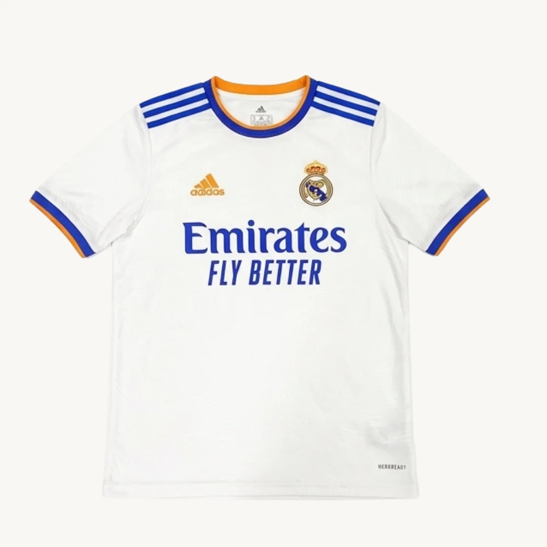 Camiseta Real Madrid Home Kit - Temporada 2021/22