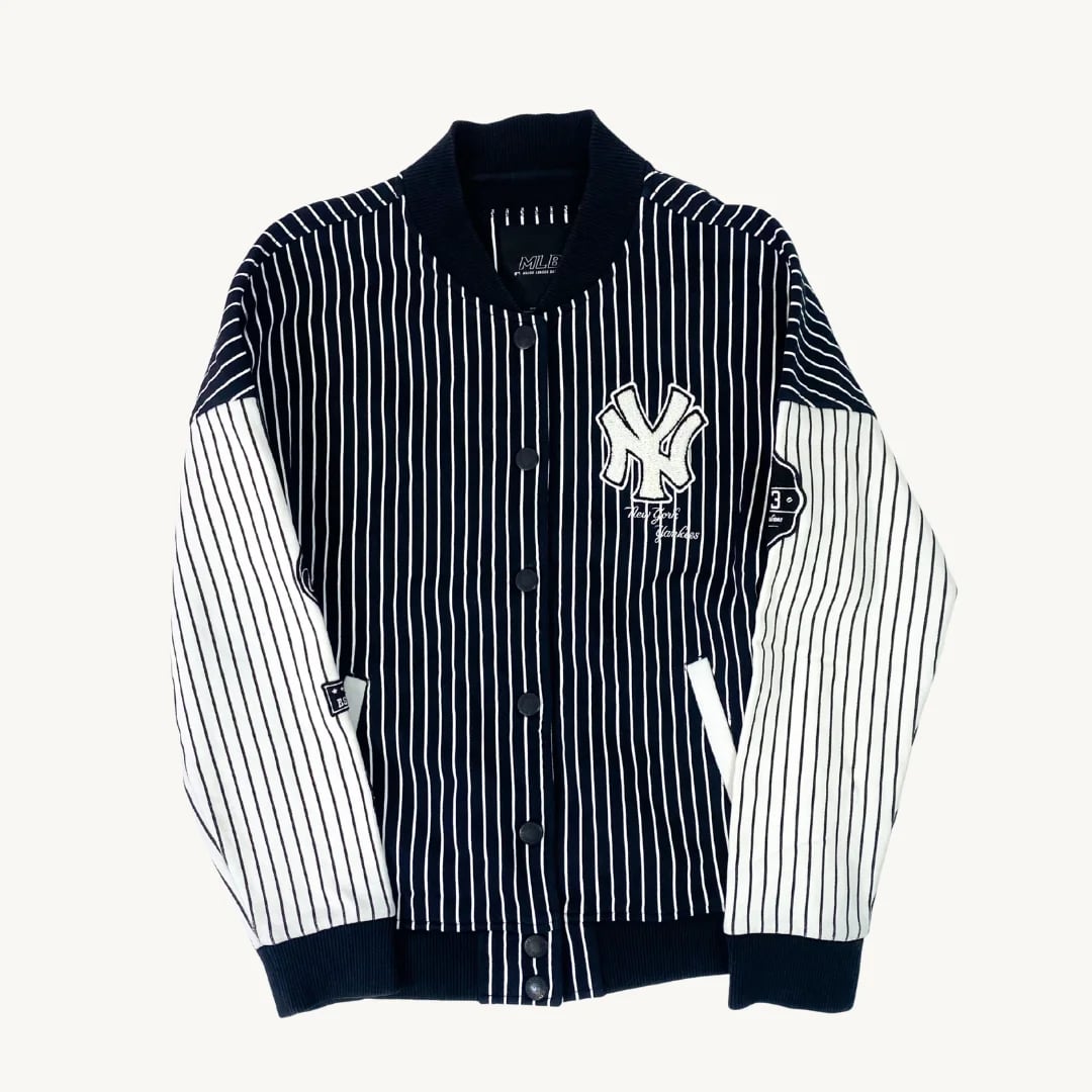 Chaqueta MLB Beisbolera New York Yankees Rayas de Béisbol
