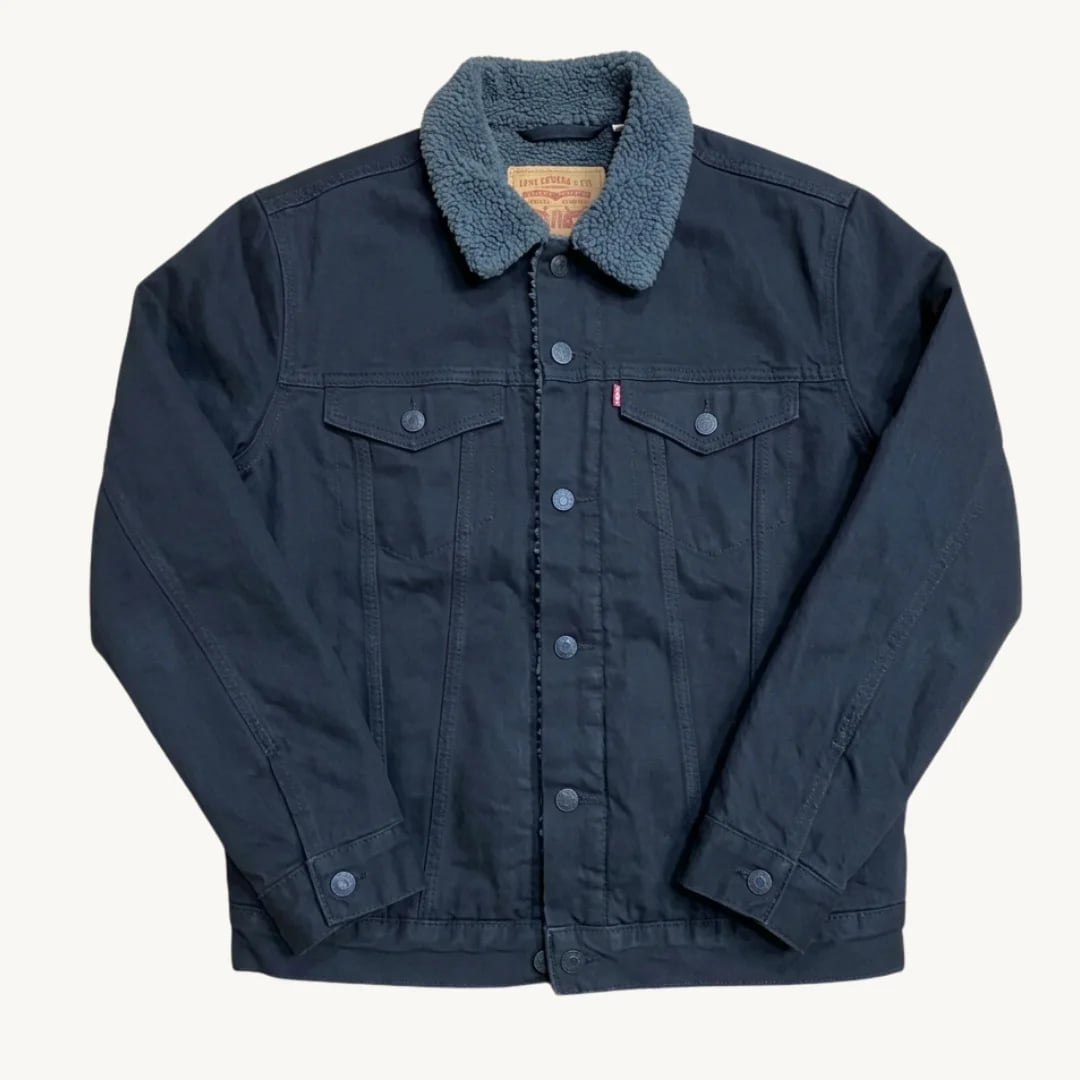 Chaqueta Levi's Sherpa Trucker - Negra