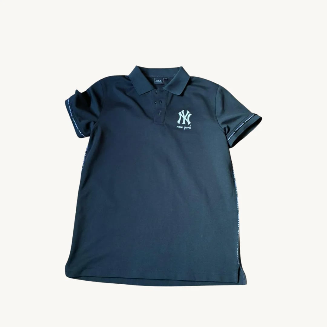 Polera Polo MLB Negra