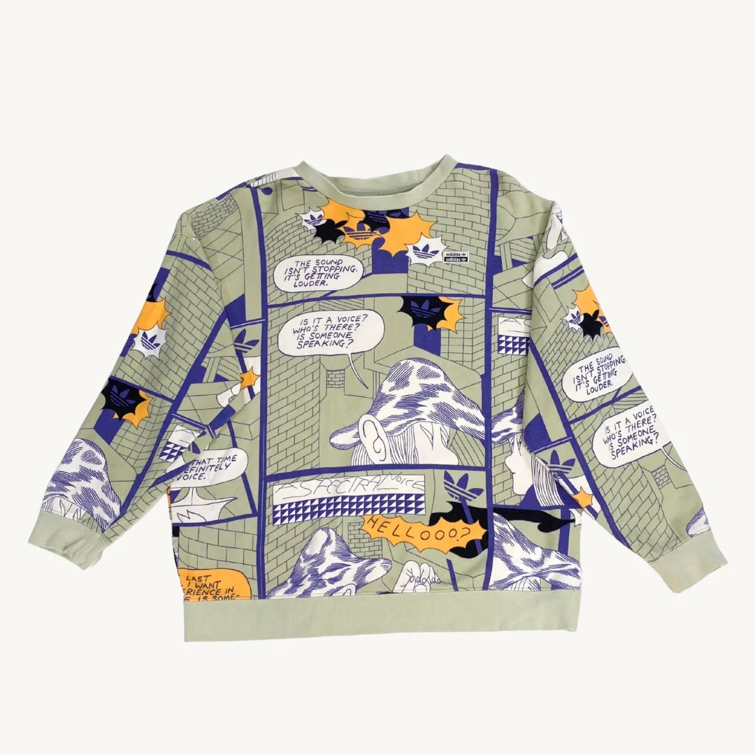 Poleron Adidas con estampado integral