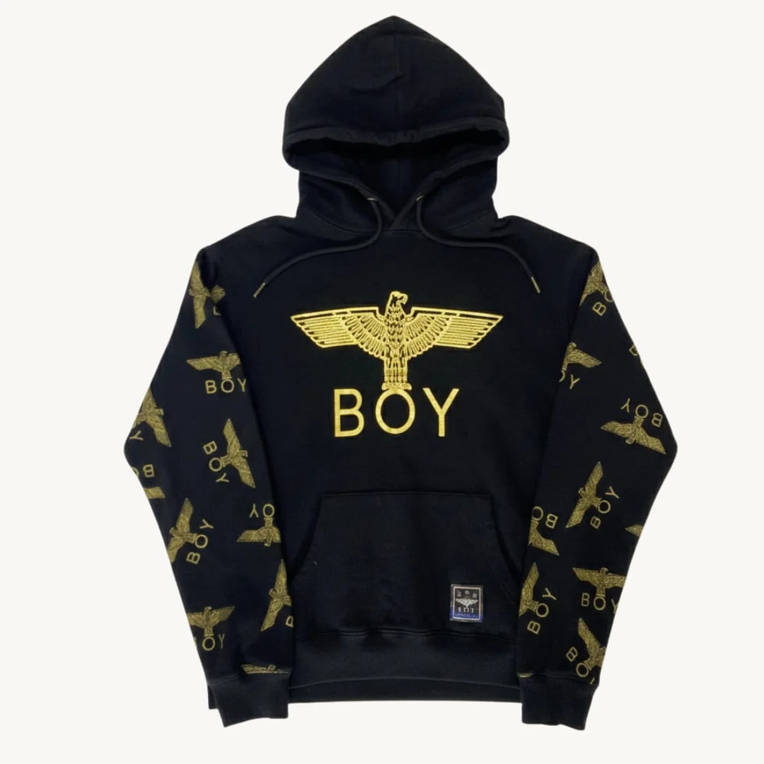 Poleron BOY Parche Platino