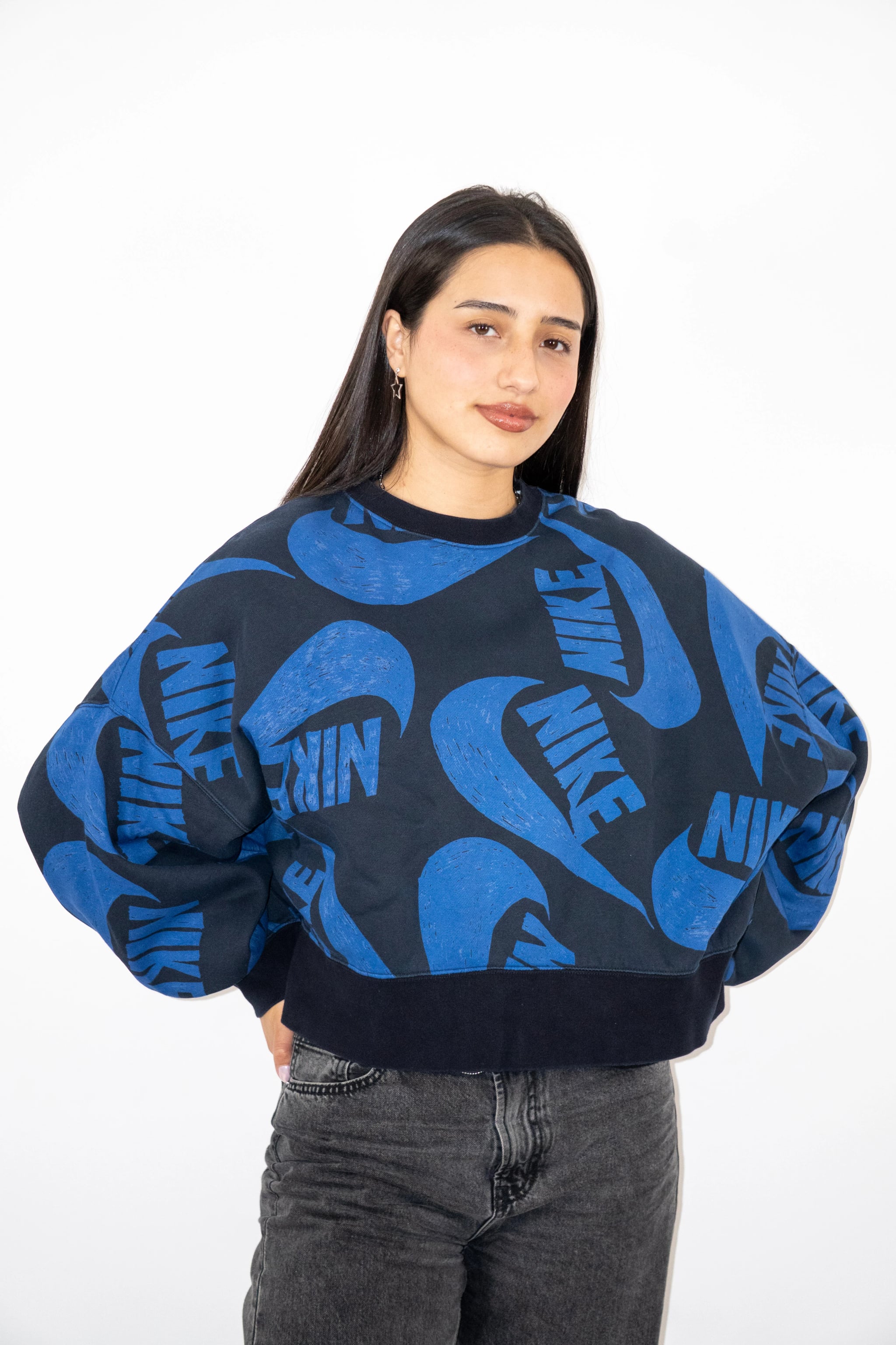 Poleron Nike multi logo