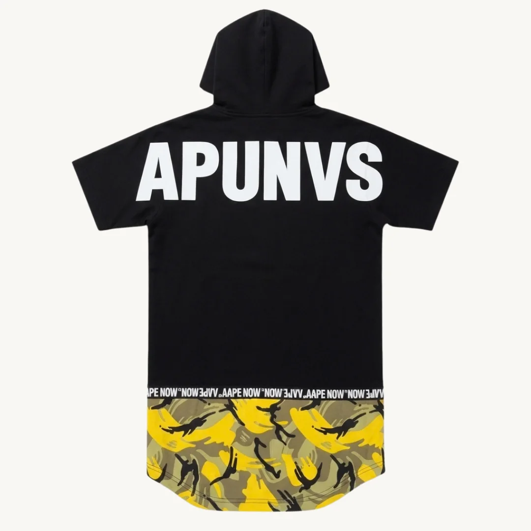 Polera Manga Corta con Capucha AAPE — foto 2