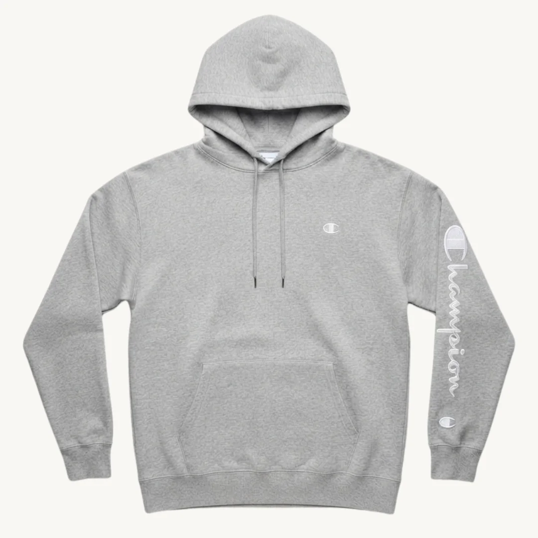 Polerón Canguro con Capucha Champion – Gris