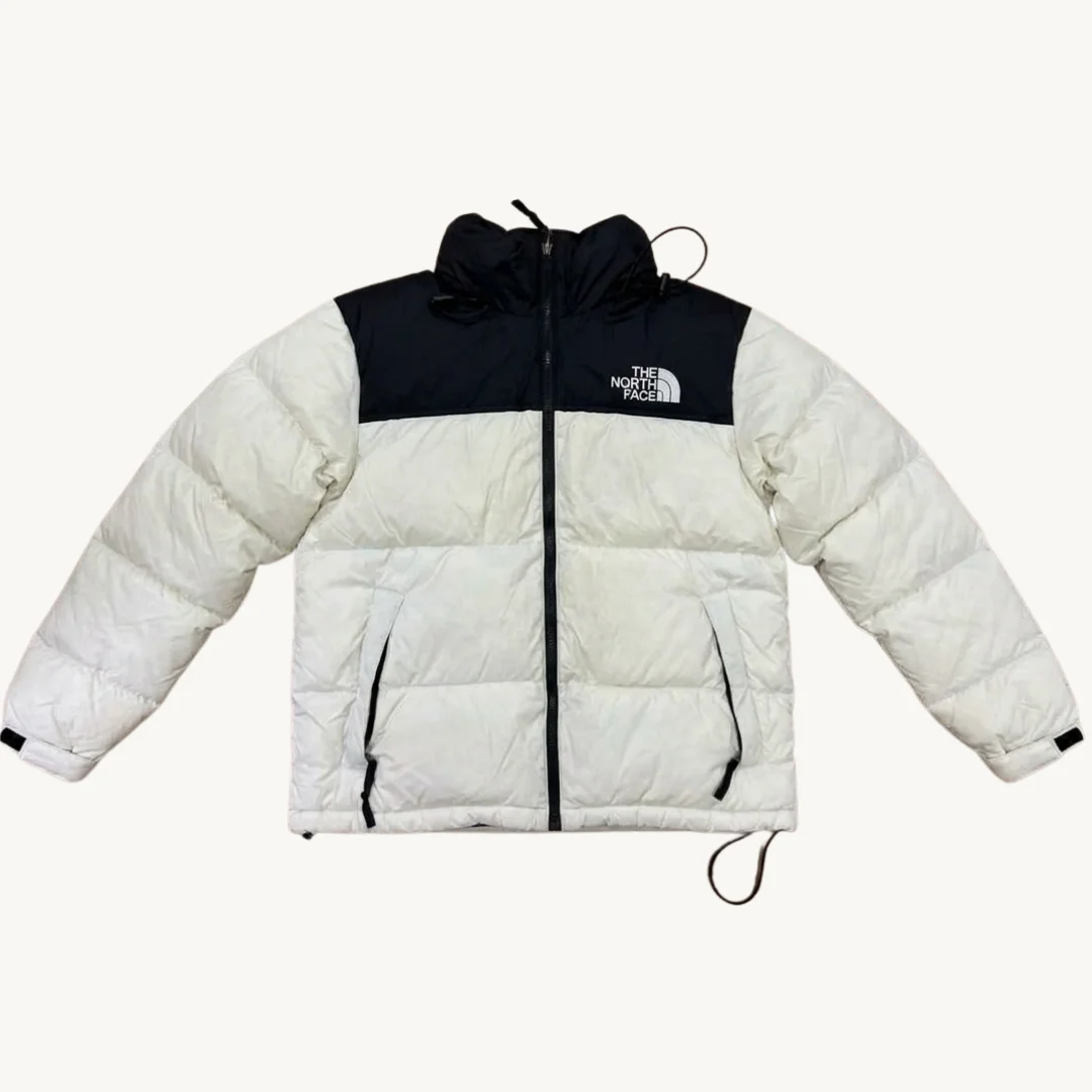 Chaqueta Acolchada The North Face – Blanco y Negro