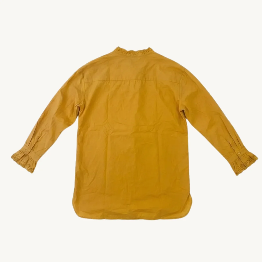 Blusa Túnica Zara Woman Mostaza — foto 2