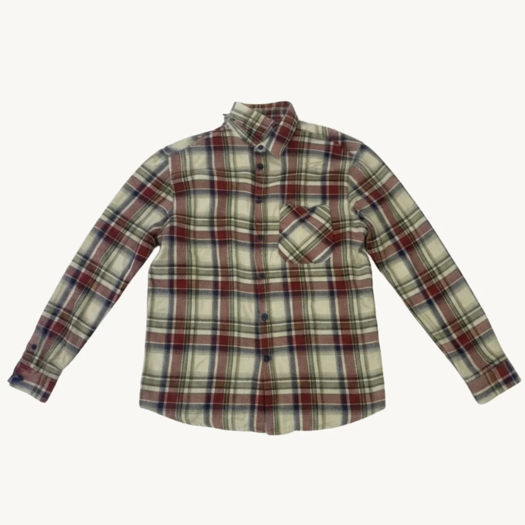 Camisa Zara Relaxed Fit a Cuadros Leñador