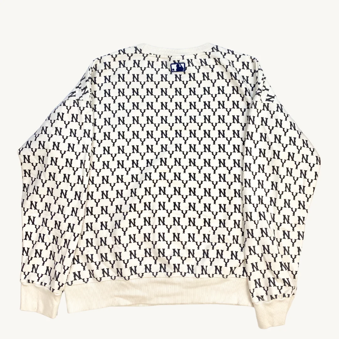 Poleron MLB Yankees crema