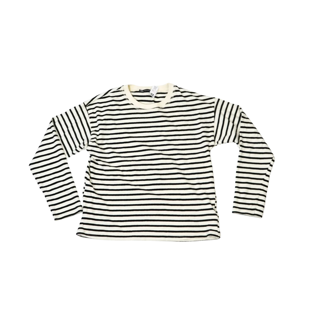 Polera Zara de Hilo Fino a Rayas Marineras