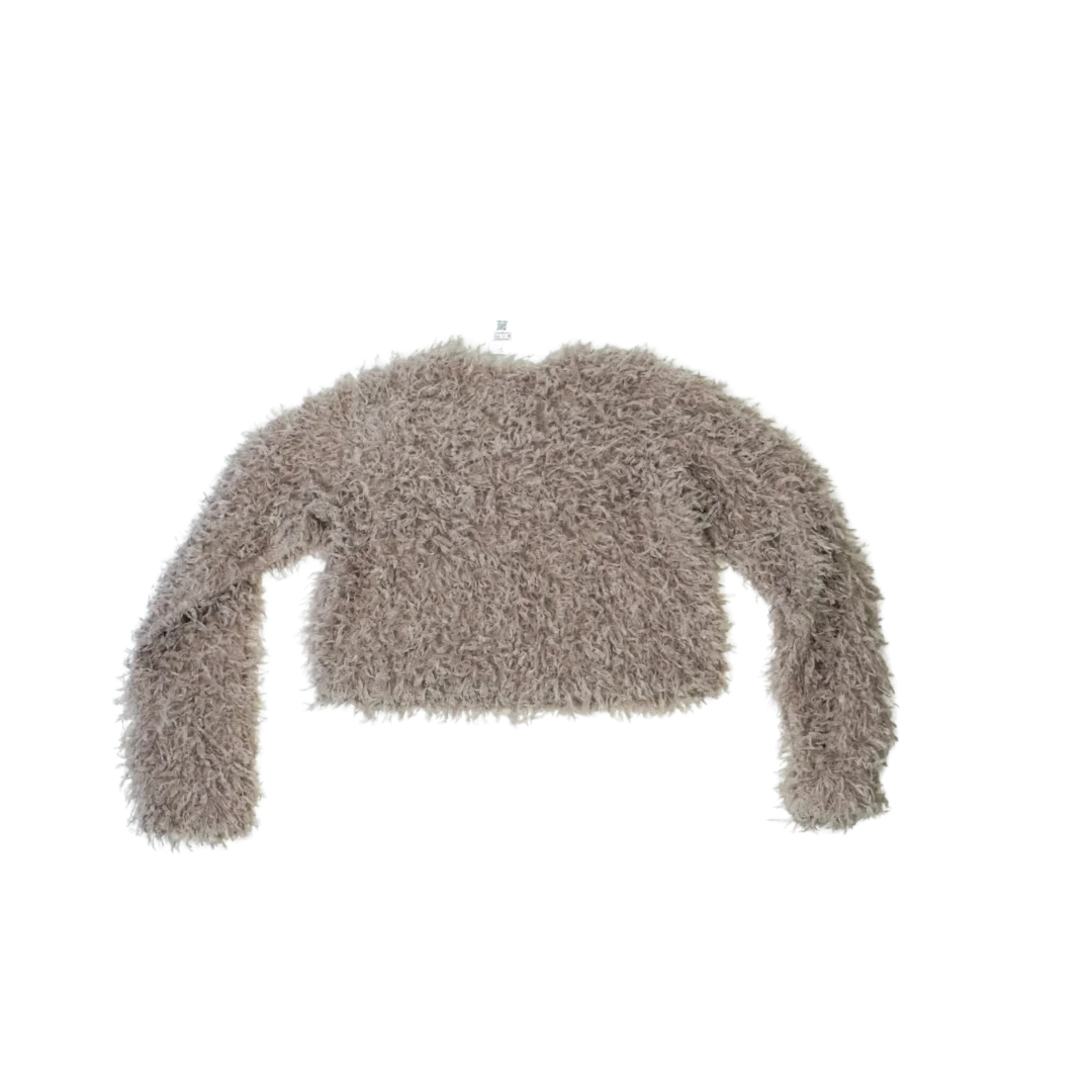 Suéter Crop Zara de Hilo Plumoso — foto 2