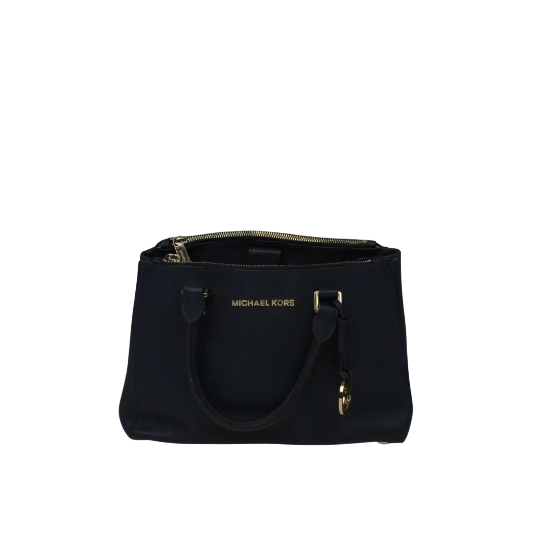 Bolso de mano Michael Kors azul de Cuero
