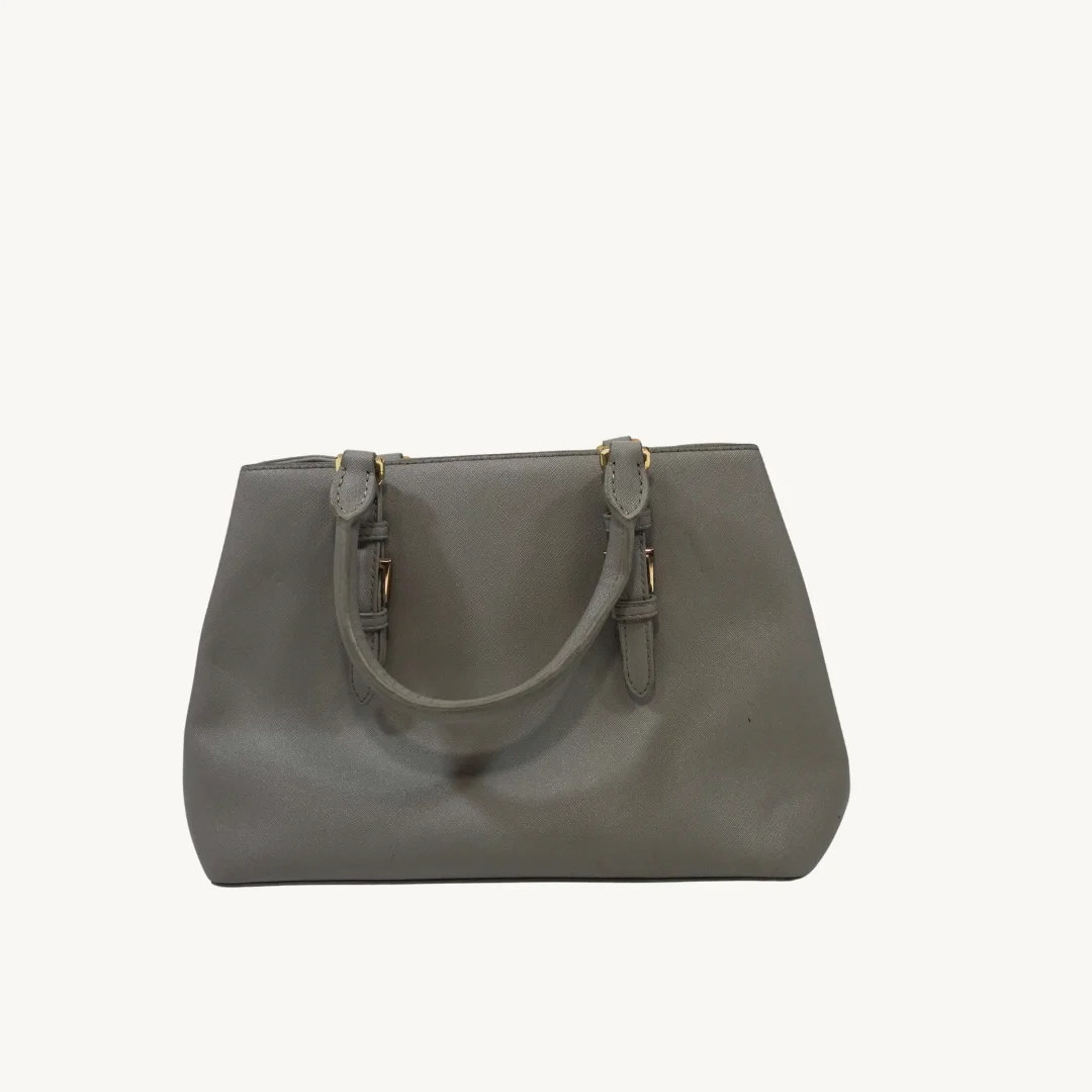 Bolso de mano Prada gris