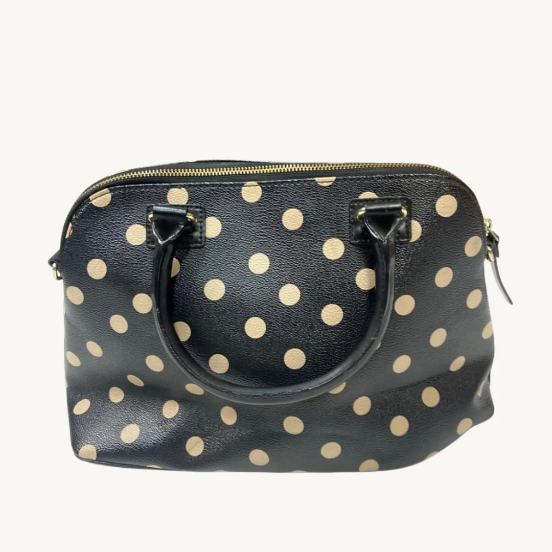 Bolso Satchel Kate Spade New York Maise de Piel con Estampado de Lunares