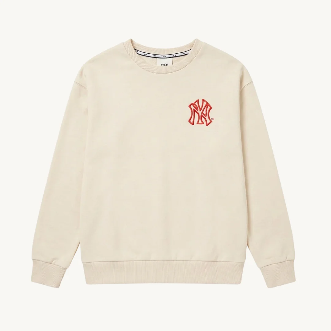 Poleron MLB crema