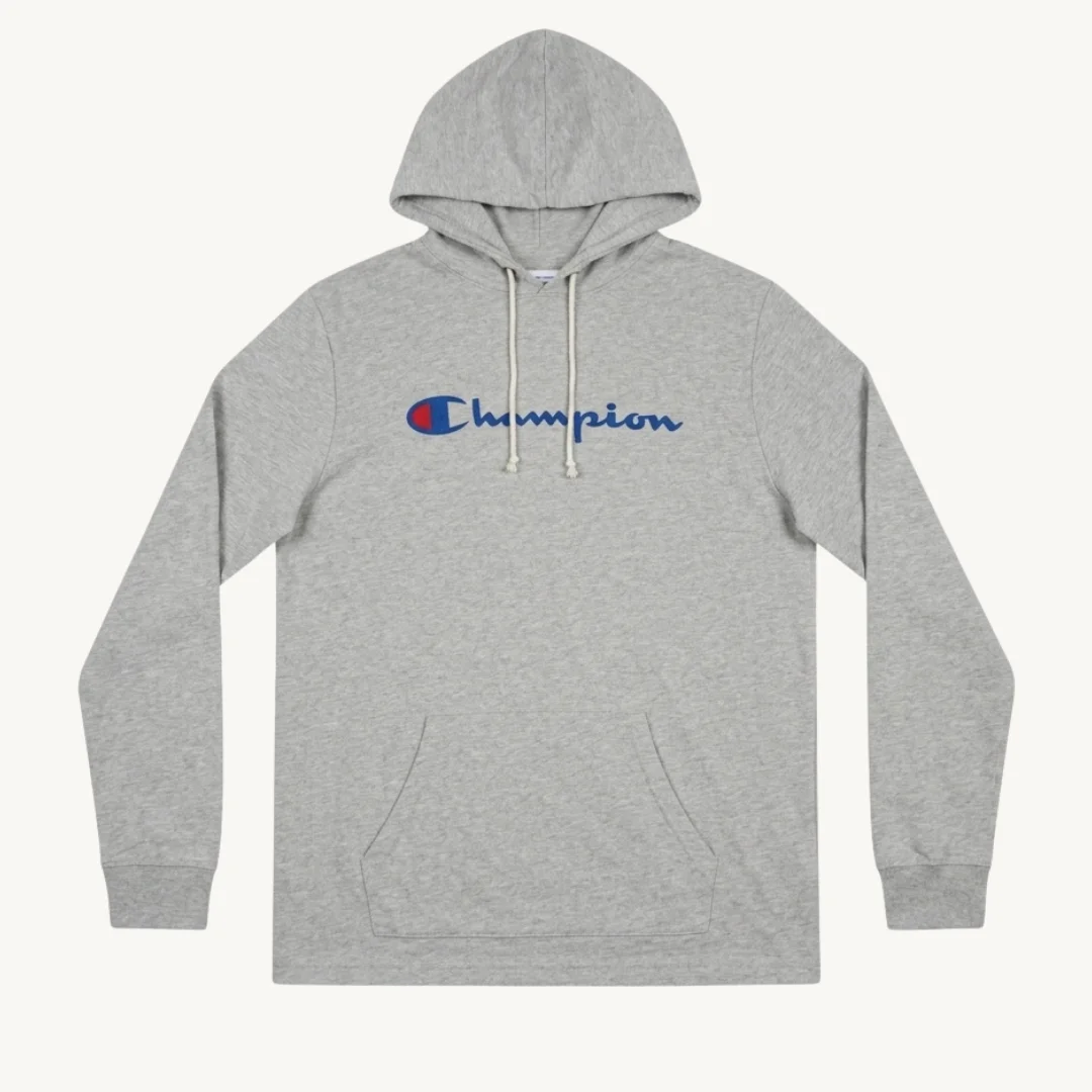 Polerón con Capucha Champion Gris