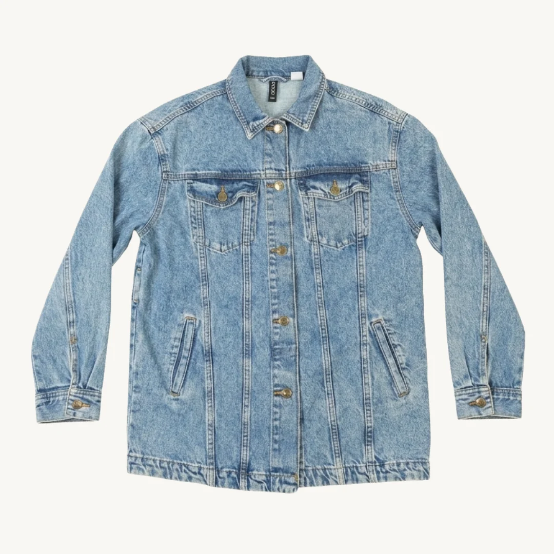 Chaqueta de Mezclilla H&M Divided Azul Claro