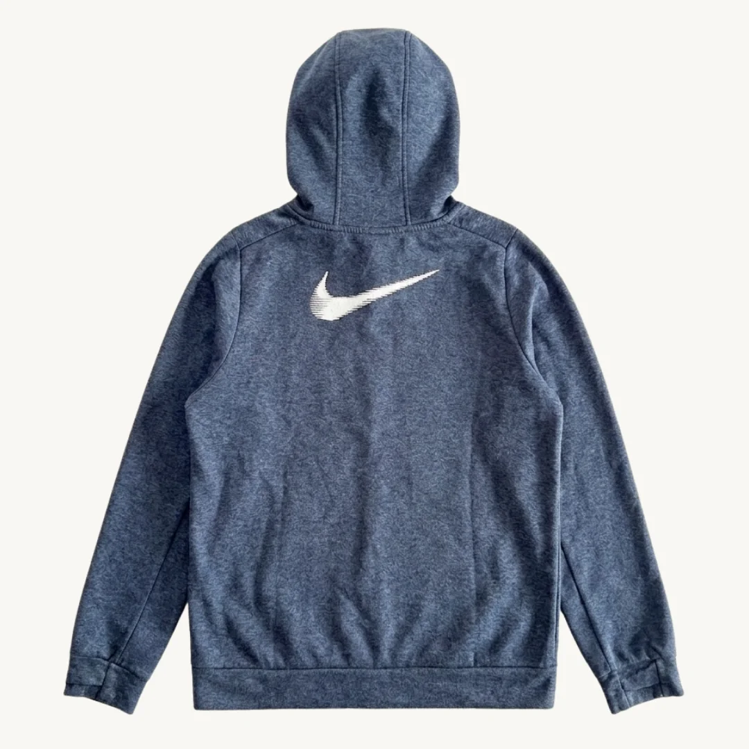 Polerón Nike Full-Zip con Capucha - Gris Azulado — foto 2