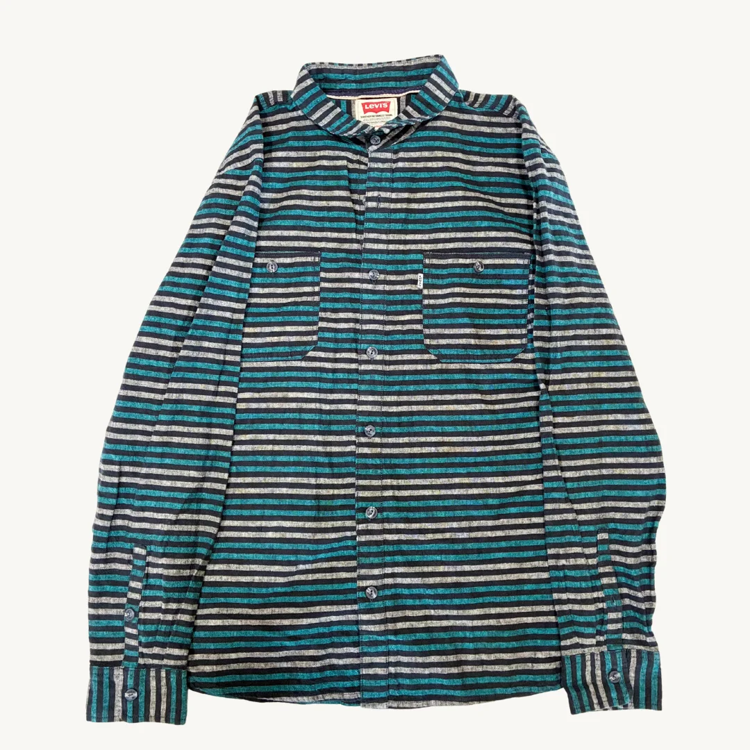 Camisa Levi's de Franela a Rayas