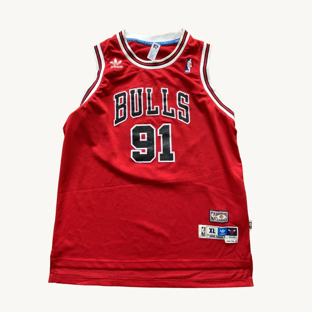 Camiseta Chicago Bulls - Dennis Rodman #91
