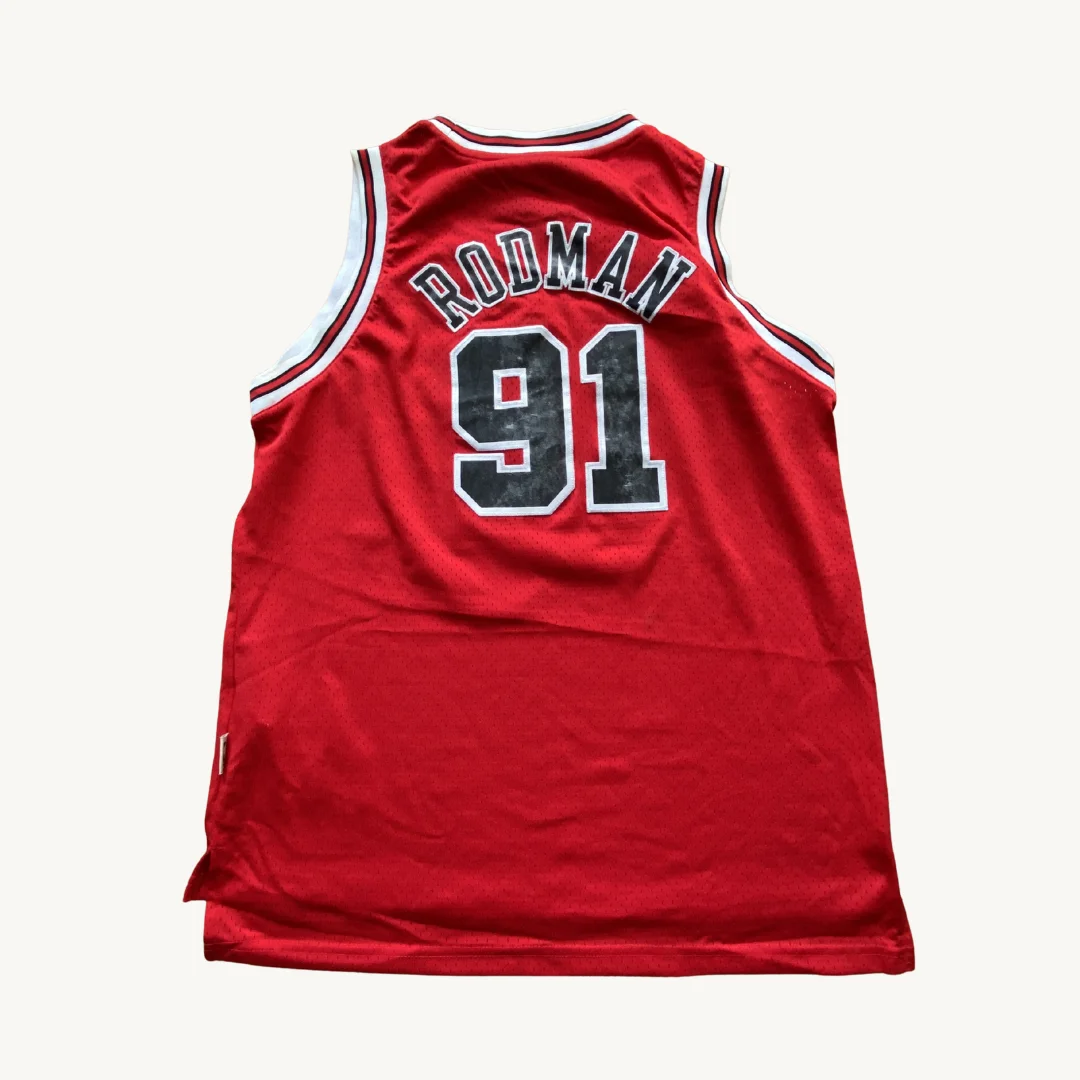 Camiseta Chicago Bulls - Dennis Rodman #91