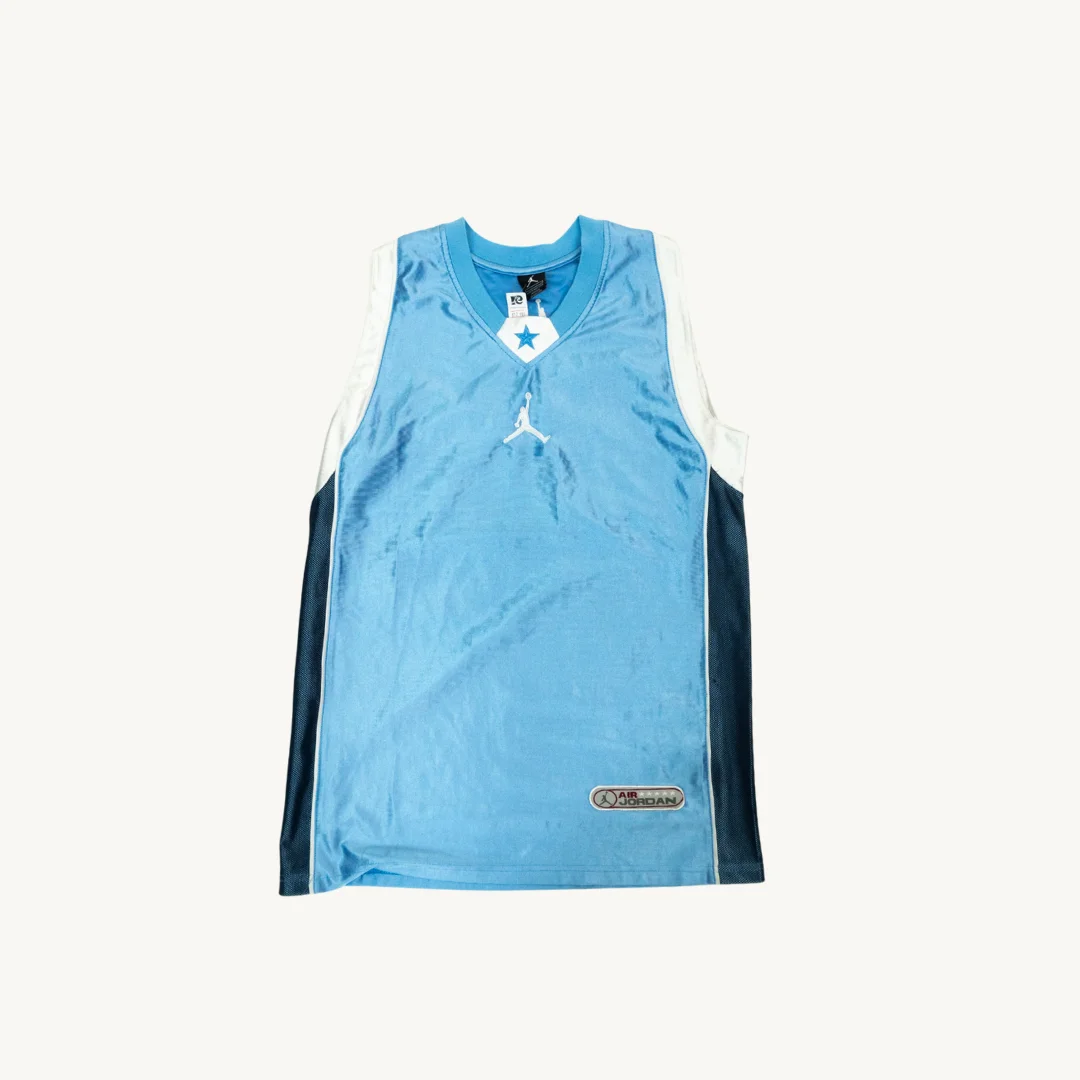Camiseta de Basquetbol Jordan Jumpman Celeste