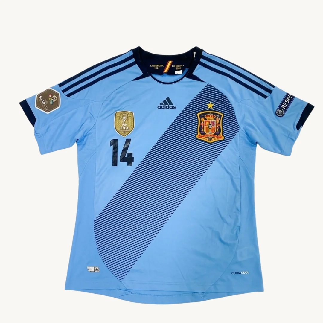 Camiseta España Visitante - Parche Campeón Mundial FIFA
