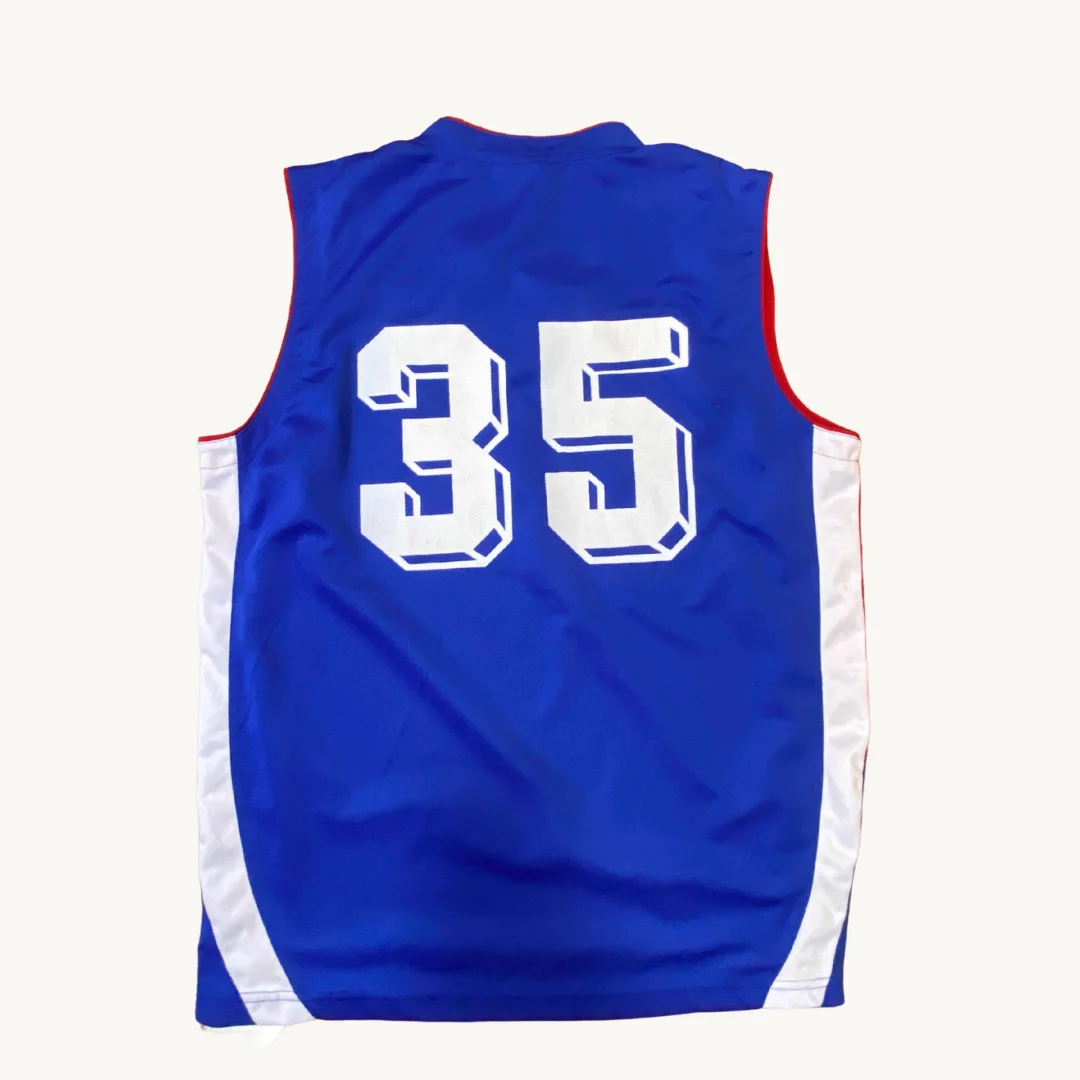 Camiseta Jordan Basketball - Azul/Rojo — foto 2