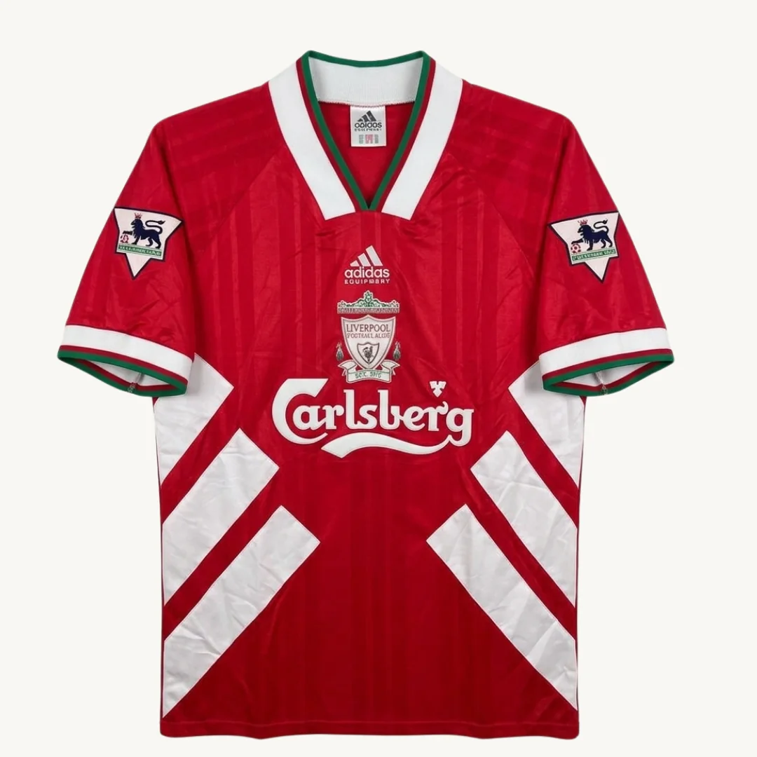 Camiseta Liverpool Retro 1993 1995 Local Fowler 23 Adidas Equipment