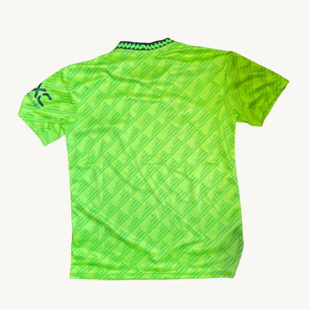 Camiseta Manchester United Third Kit - Verde Neón
