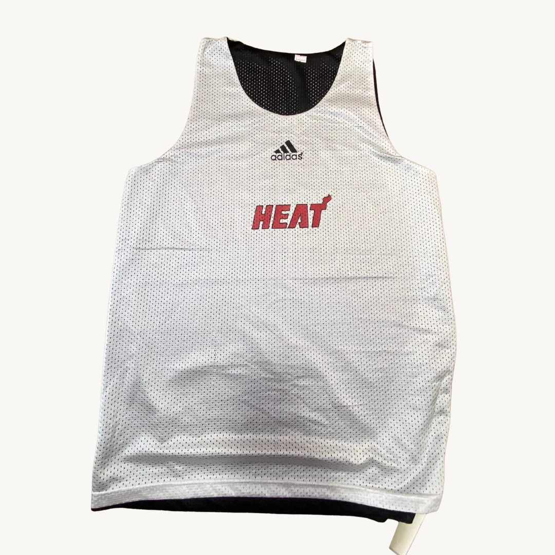 Camiseta Miami Heat Adidas Reversible