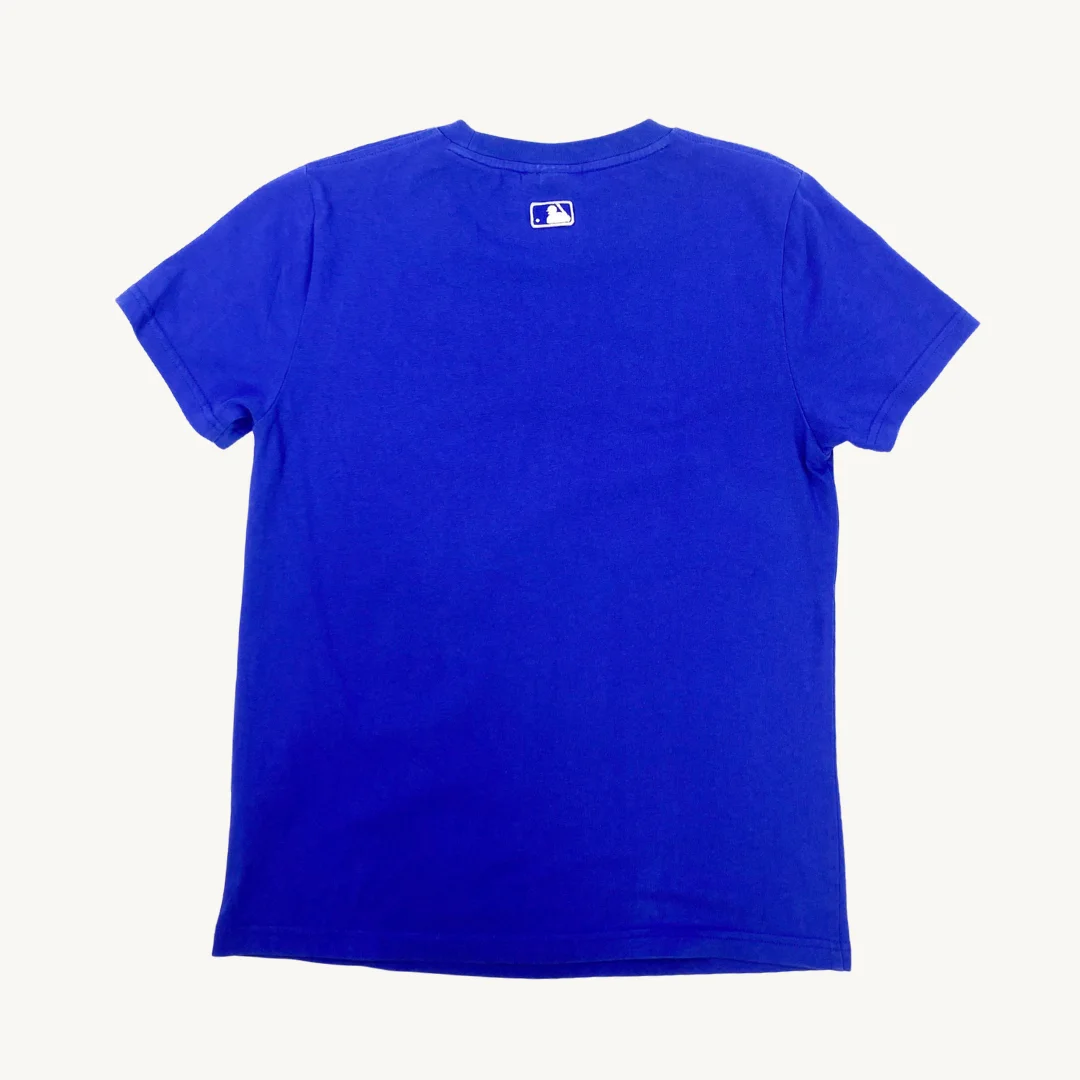 Polera MLB Los Angeles Dodgers Azul con Logo Pequeño