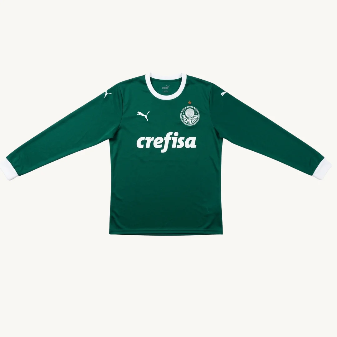 Camiseta Palmeiras Home - Manga Larga