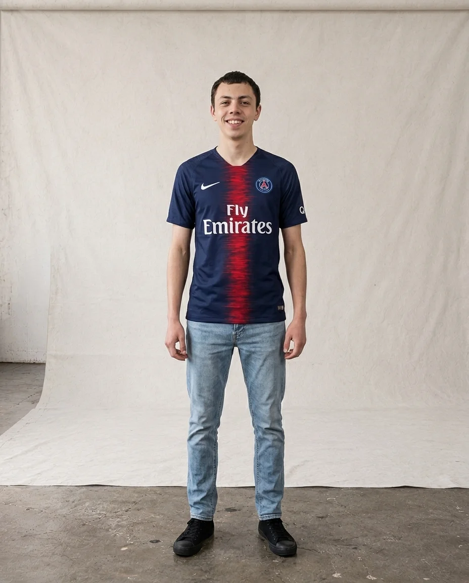 Camiseta Paris Saint-Germain Local – Sin Dorsal — foto 2