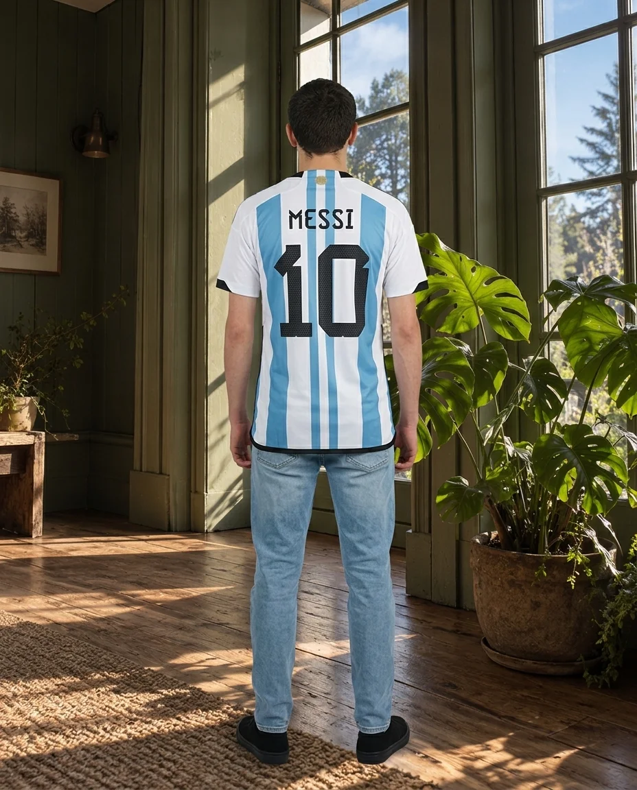 Camiseta Selección de Argentina Local – Messi #10 — foto 2