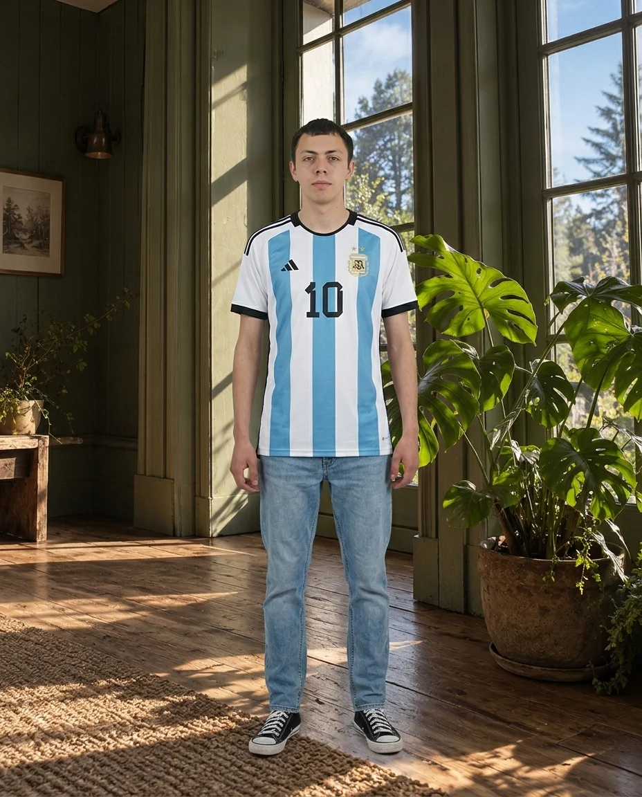 Camiseta Selección de Argentina Local – Messi #10