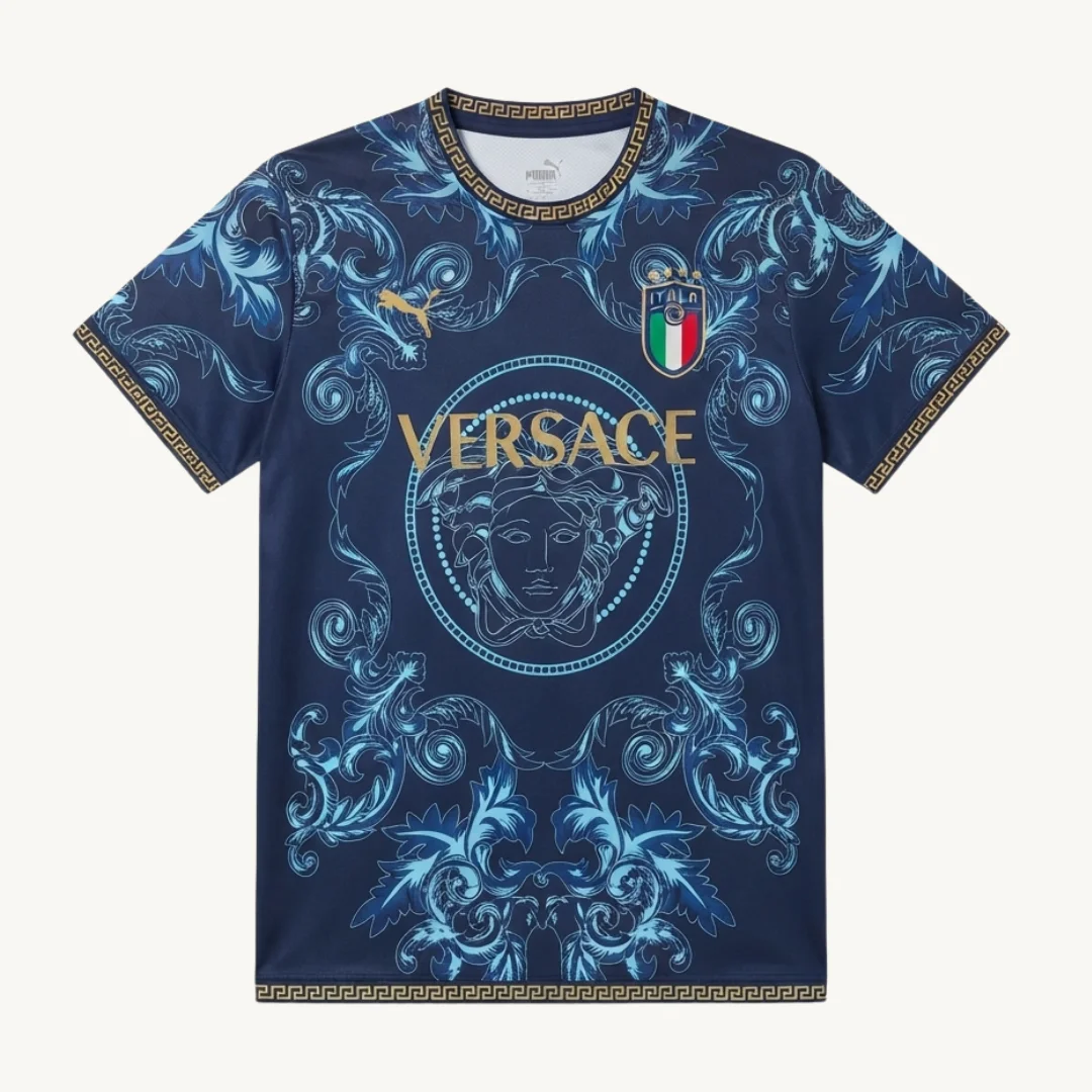 Camiseta Selección de Italia Edición Especial Concept x Versace