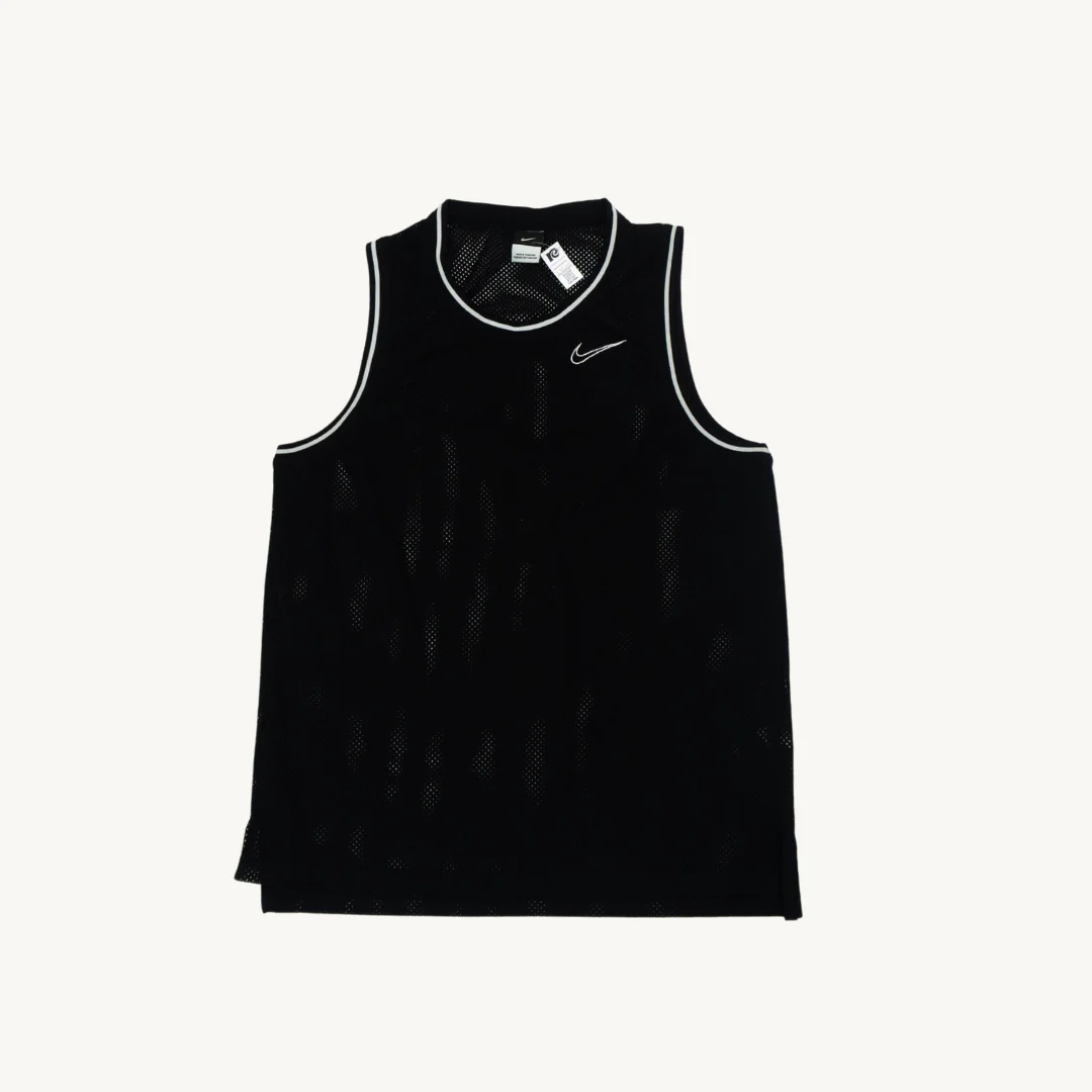 Camiseta sin Mangas Nike Mesh Basketball Negra