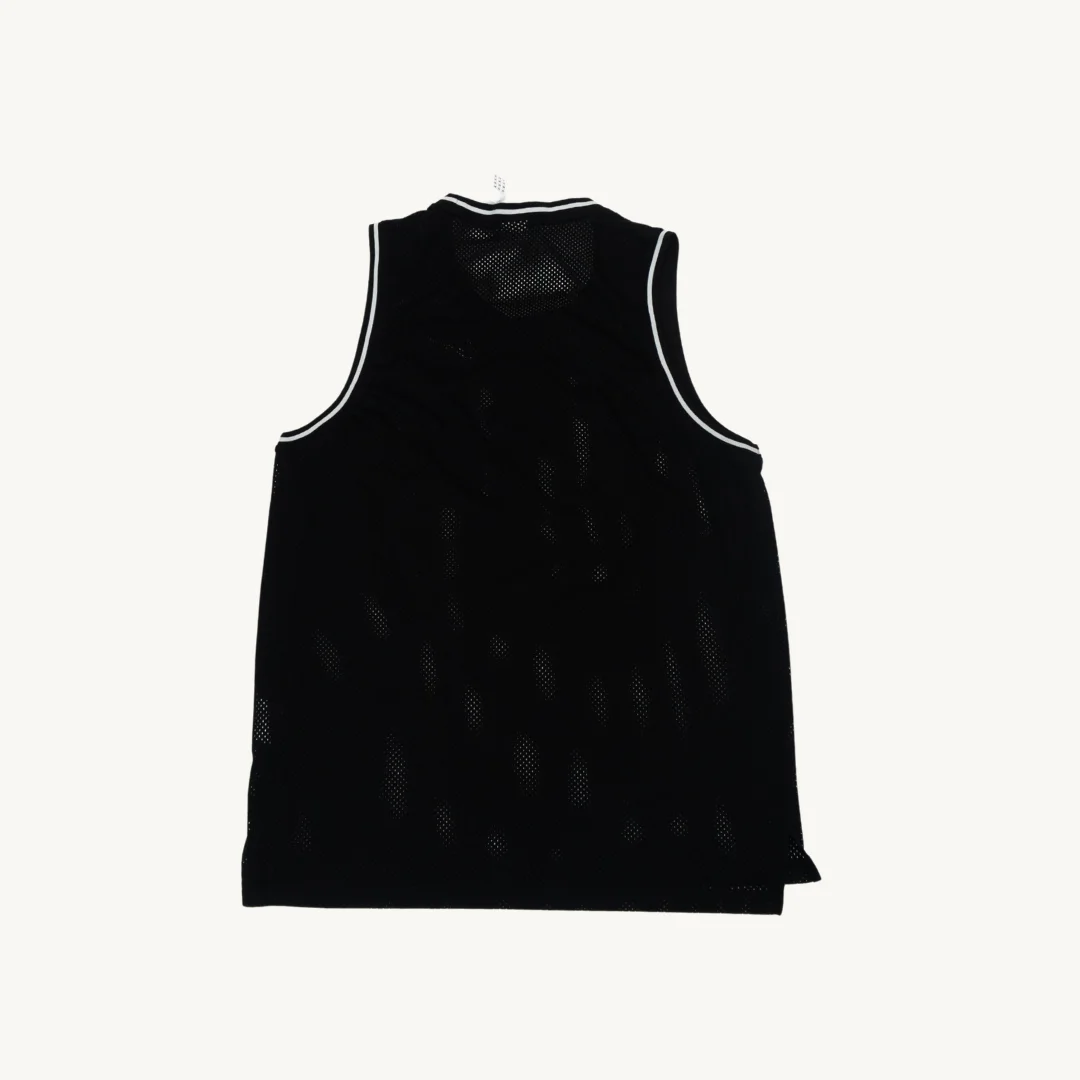 Camiseta sin Mangas Nike Mesh Basketball Negra — foto 2