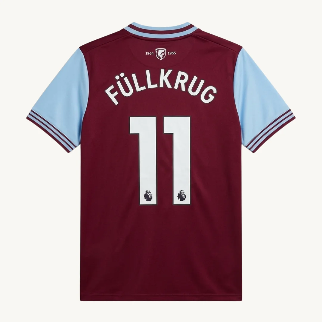 Camiseta West Ham United Home 2024-2025 Füllkrug 11 Umbro
