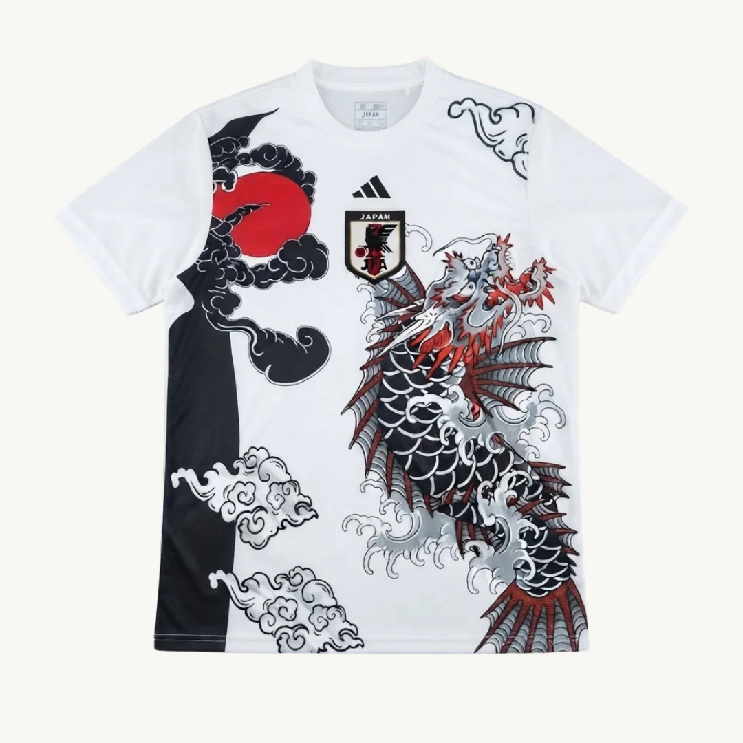Camiseta Selección de Japón Edición Especial Concept Art – Dragón & Sol Nacient