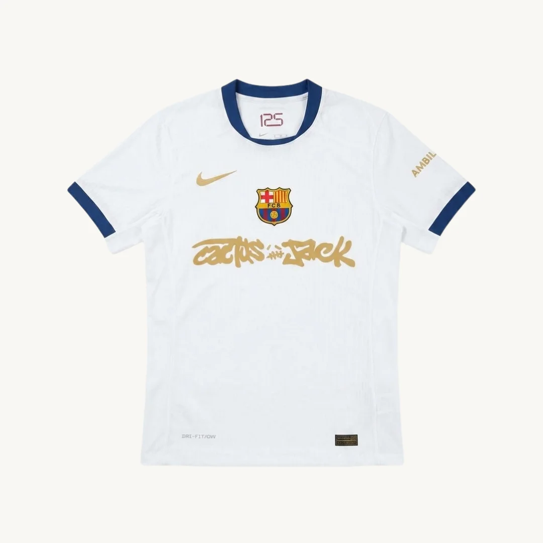Camiseta FC Barcelona Visitante 2023/2024 Nike Edición Especial Cactus Jack / Travis Scott