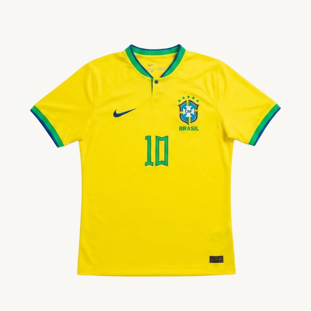 Camiseta Selección de Brasil Local Mundial Qatar