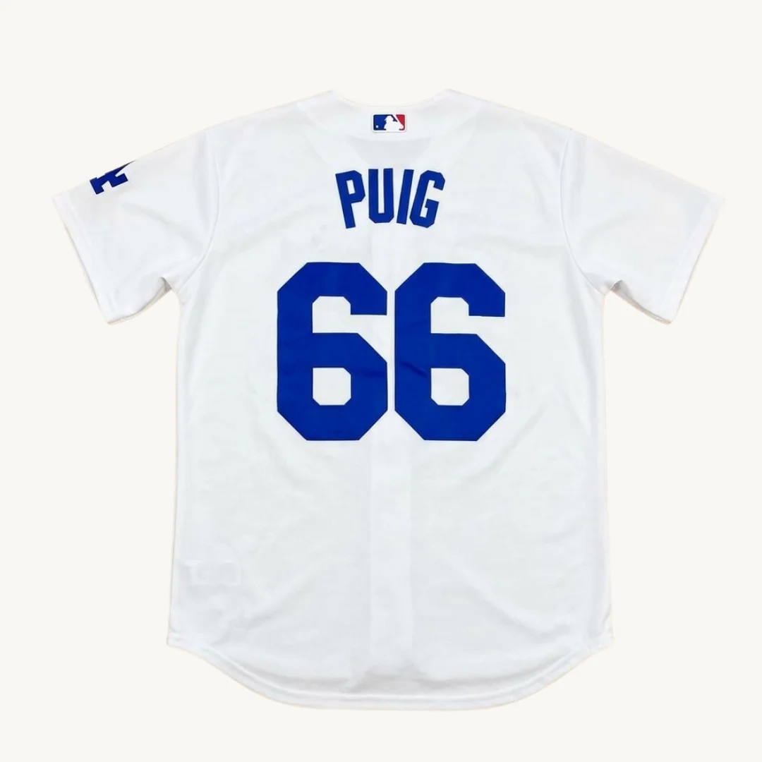 Camiseta MLB Los Angeles Dodgers Yasiel Puig #66 — foto 2