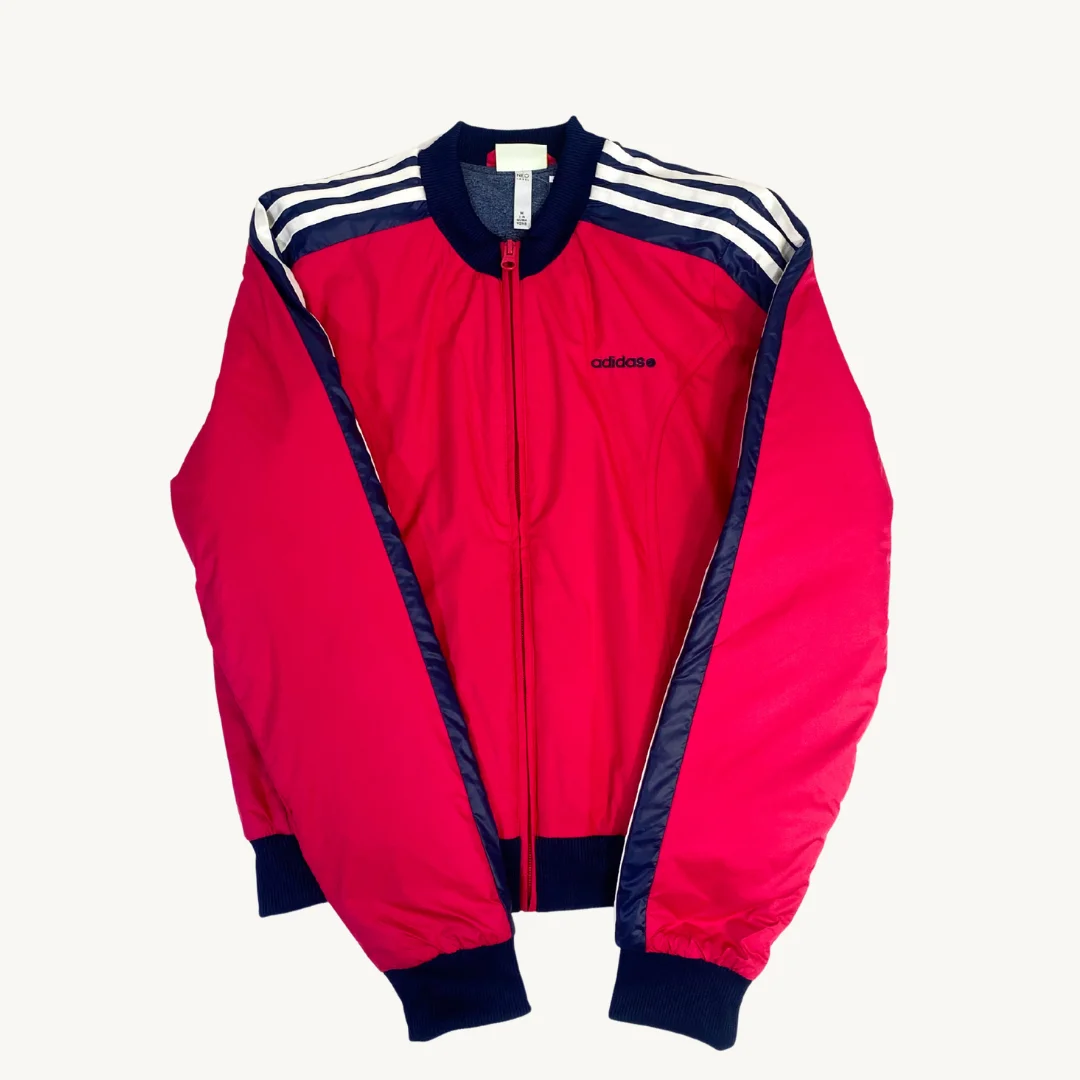 Chaqueta Adidas Rosada con azul