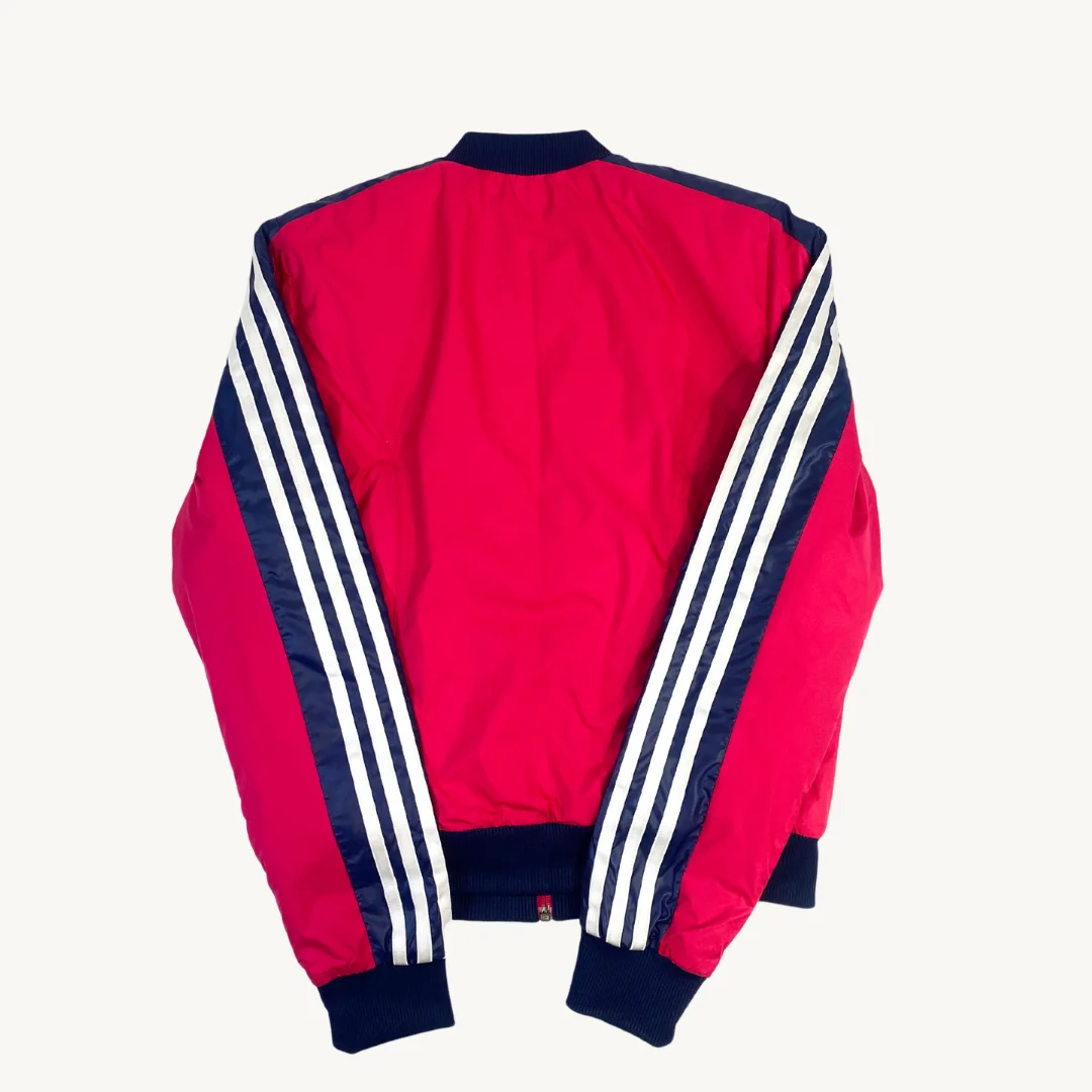Chaqueta Adidas Rosada con azul