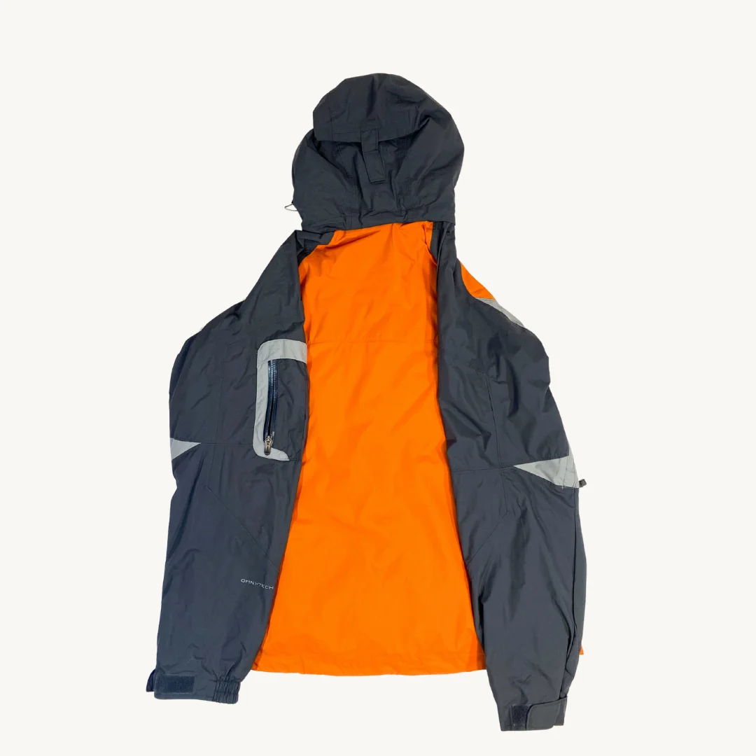 Chaqueta Columbia impermeable bicolor