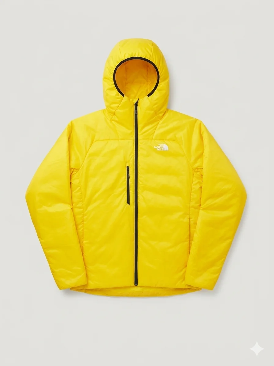 Chaqueta con Capucha The North Face ThermoBall Eco Snap Amarillo Summit