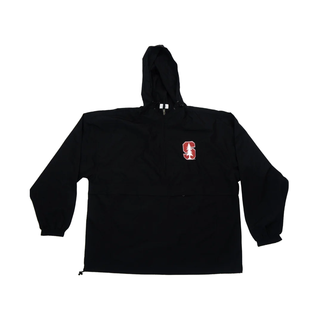 Chaqueta Cortavientos Negra Stanford University