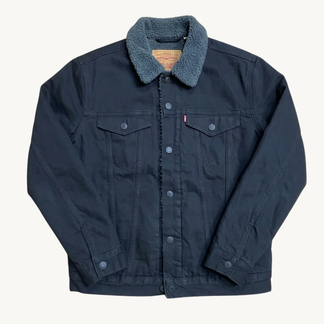 Chaqueta Levi's Sherpa Trucker - Negra